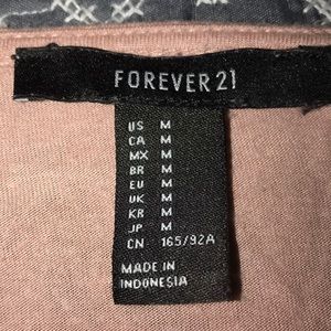 forever 21 relaxed lace-trim cami